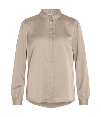 VILA Blouse ELLETTE Vila (NOOS) CEMENT