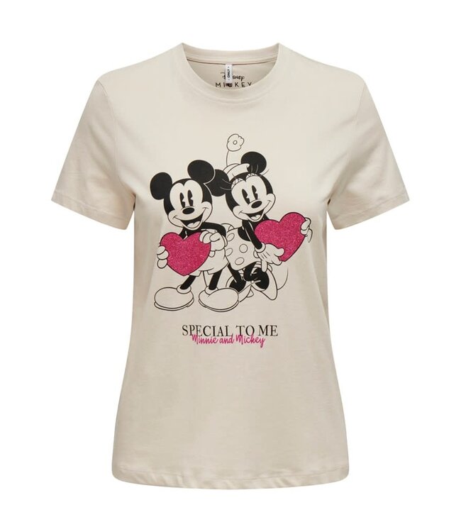ONLY T-Shirt MICKEY ONLY PUMICE SPECIAL TO ME