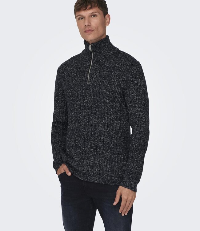 ONLY & SONS Pull MALAKI Only & Sons DARK NAVY