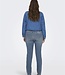 ONLY CARMAKOMA Broek Jeans STRAIGHT DENIM Carmakoma MEDIUM BLUE