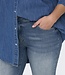 ONLY CARMAKOMA Broek Jeans STRAIGHT DENIM Carmakoma MEDIUM BLUE