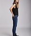 TOXIK3 Broek Toxik3 Skinny Hoge Tai DARK BLUE