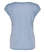 ONLY T-shirt SILVERY Only (NOOS) HALOGEN BLUE