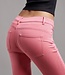 TOXIK3 Broek Toxik3 Skinny Hoge Tai ROOS