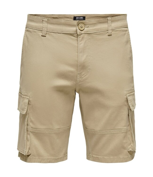 ONLY & SONS Short Cargo CAM Only & Sons CHINCHILLA