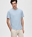 SELECTED HOMME T-shirt BET Selected Homme CASHMERE BLUE