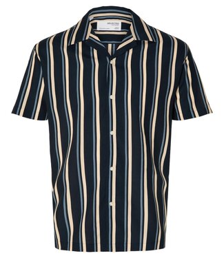 SELECTED HOMME Hemd REG Selected Homme SKY CAPTAIN STRIPES