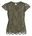 VILA T-shirt STACY Vila DUSTY OLIVE