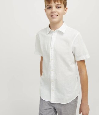 JACK & JONES KIDS Hemd ELINEN Jack & Jones WHITE