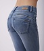 TOXIK3 Broek Toxik3 jeans Hoge tai Skinny Knoopjes vooraan H2612-1