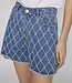 VILA Short CLAY Vila MEDIUM BLUE DENIM