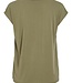 VILA T-shirt MODALA Vila OIL GREEN