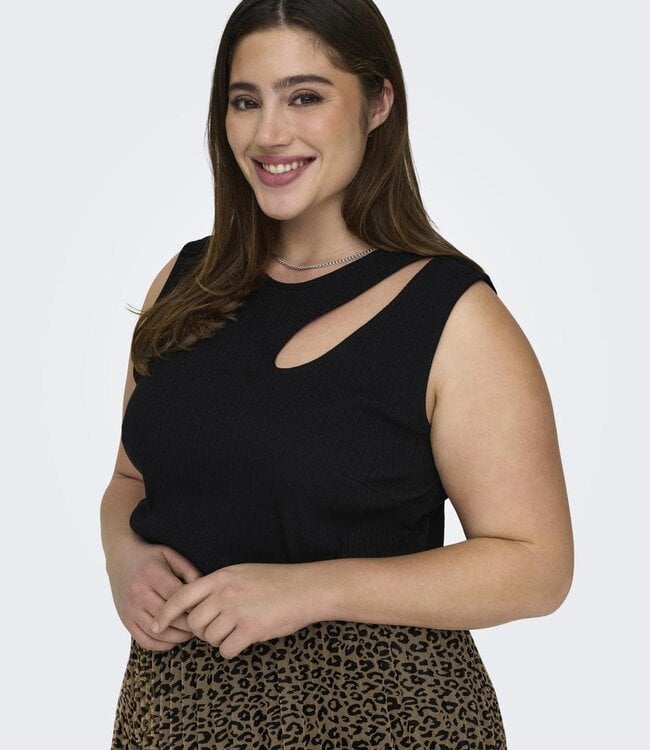 ONLY CARMAKOMA Top FRINO Carmakoma BLACK