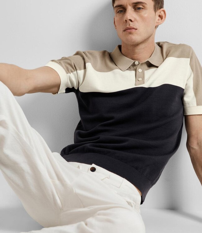 SELECTED HOMME Polo MATTIS Selected Homme SKY CAPTAIN