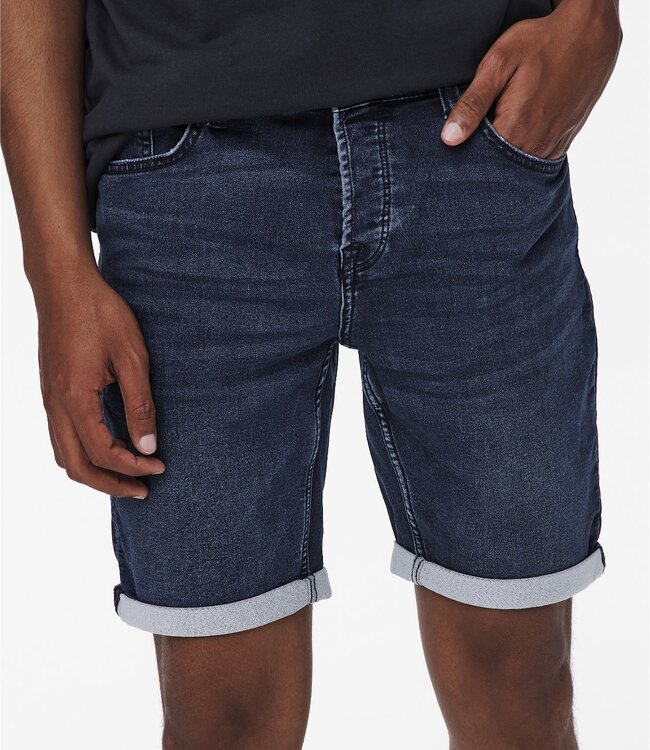 ONLY & SONS Short Jeans Only & Sons BLUE DENIM