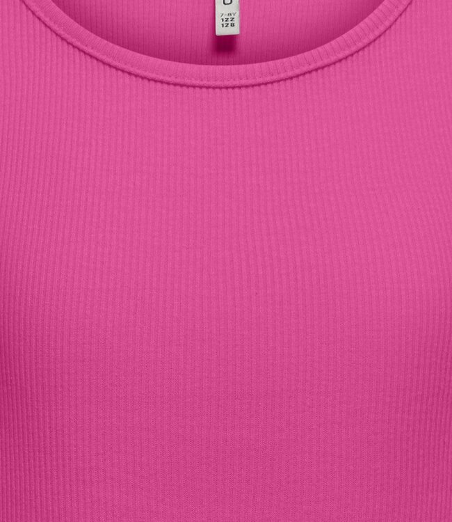 ONLY KIDS MEISJES T-shirt NESSA Only Kids Girls RASPBERRY ROSE SIDE CUT OUT