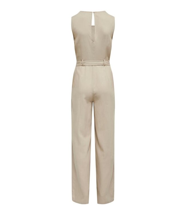 ONLY Jumpsuite CARO LINEN Only OXFORD TAN