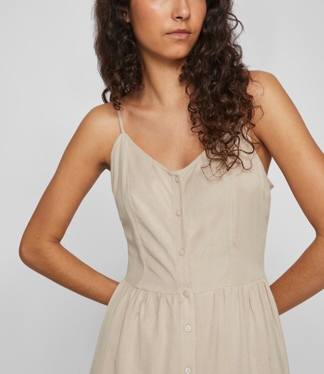 VILA Kleed PRICIL Vila FEATHER GRAY