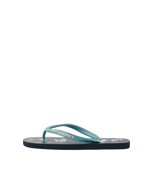 JACK & JONES KIDS Teenslipper LOGO PALM Jack & jones ANTHRACITE