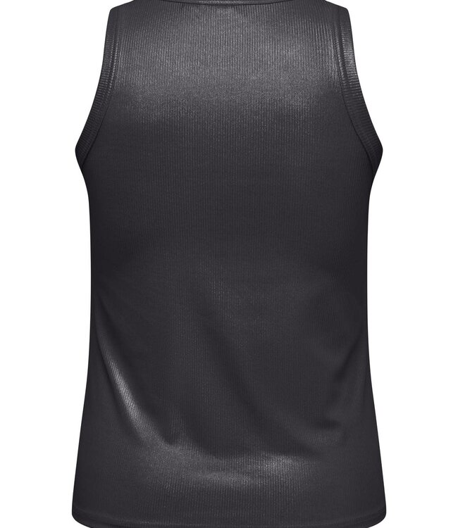ONLY CARMAKOMA Top SOL GLITTER RIB Carmakoma PHANTOM