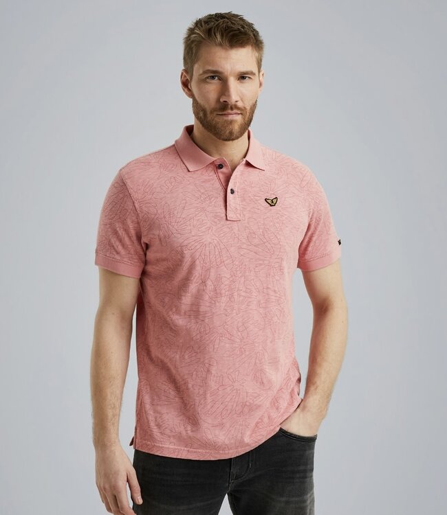 PME LEGEND Polo JERSEY PRINTED PME Legend BLUSH