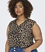 ONLY CARMAKOMA Topje BABOOST Carmakoma BLACK LEO