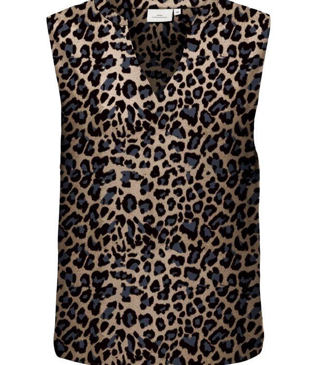 ONLY CARMAKOMA Topje BABOOST Carmakoma BLACK LEO