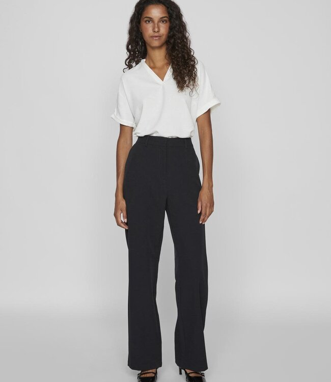 VILA Broek MARY STRAIGHT VILA BLACK BEAUTY