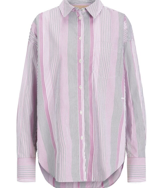 JJXX Hemd JAMIE JJXX FUSHIA RED MULTI