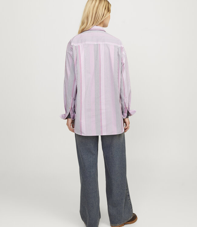 JJXX Hemd JAMIE JJXX FUSHIA RED MULTI