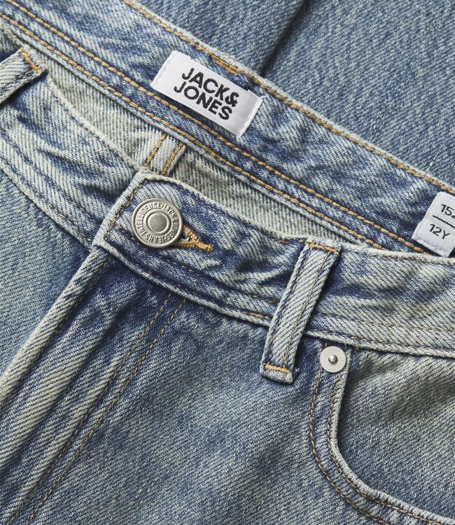 JACK & JONES KIDS Broek Jeans ALEX ORIGINAL 607 Jack & Jones BLUE DENIM WASH OFF