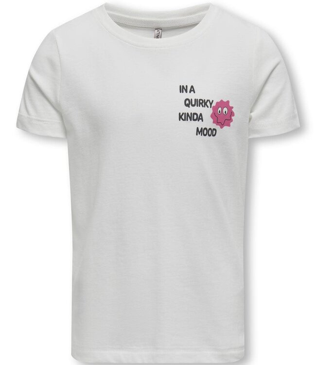 ONLY KIDS MEISJES T-Shirt LANA MOOD Only Kids Meisjes CLOUD DANCER