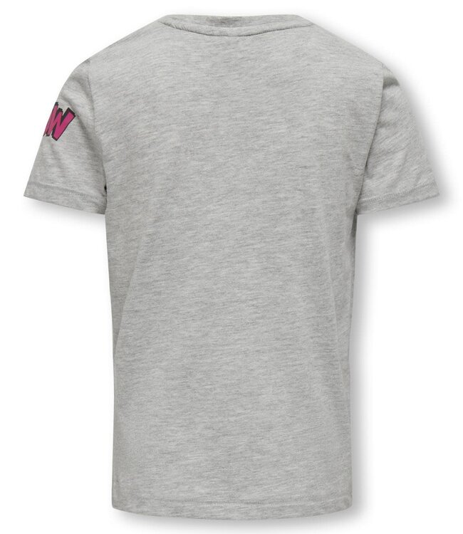 ONLY KIDS MEISJES T-Shirt LANA QUIRKY Only Kids Meisjes LIGHT GREY