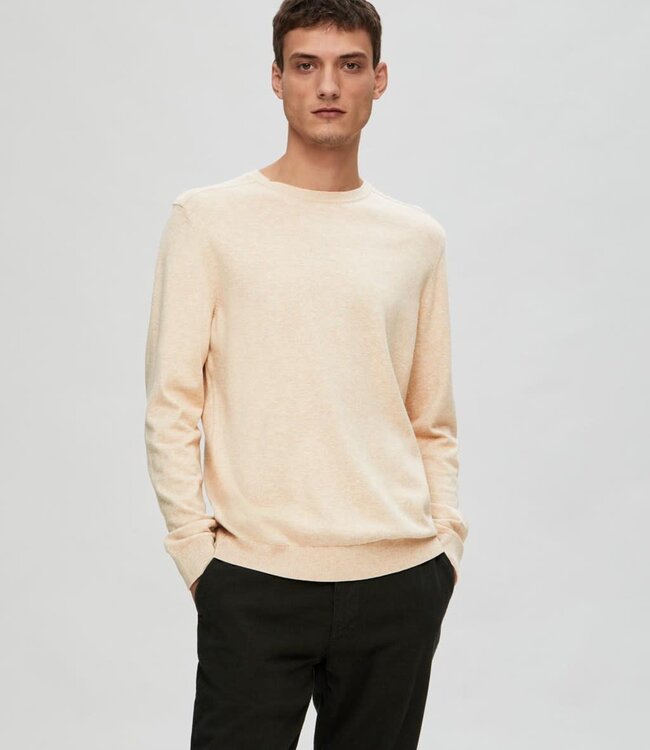 SELECTED HOMME Pull BERG CREW NECK Selected Homme OATMEAL MELANGE