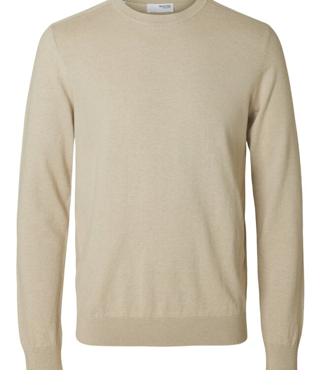 SELECTED HOMME Pull BERG CREW NECK Selected Homme OATMEAL MELANGE