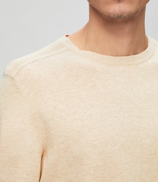 SELECTED HOMME Pull BERG CREW NECK Selected Homme OATMEAL MELANGE