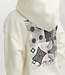 JACK & JONES KIDS Hoodie  ORNOHO BACK PRINT JACK & JONES ANTIQUE WHITE