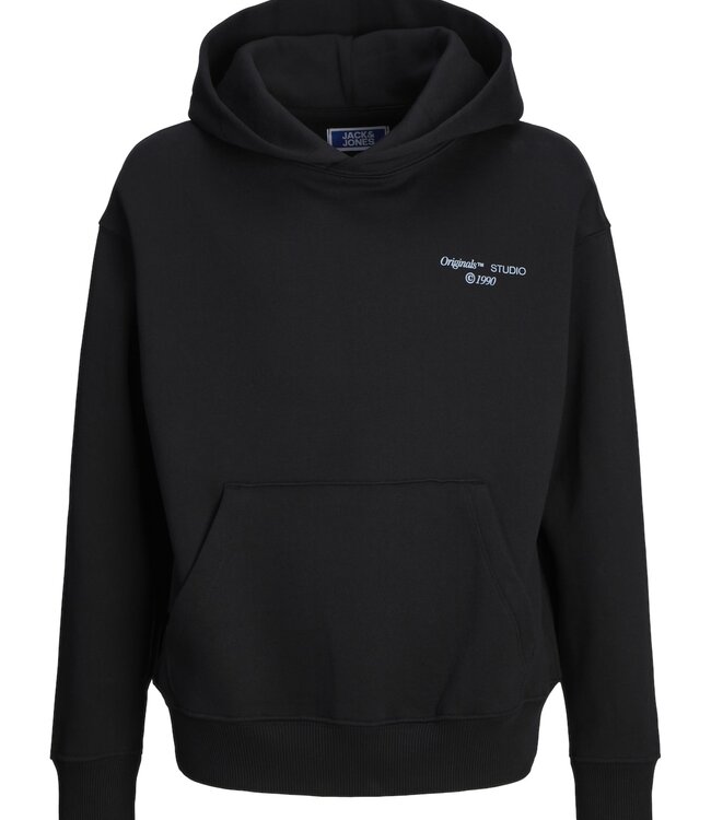 JACK & JONES KIDS Hoodie  ORNOHO BACK PRINT JACK & JONES BLACK