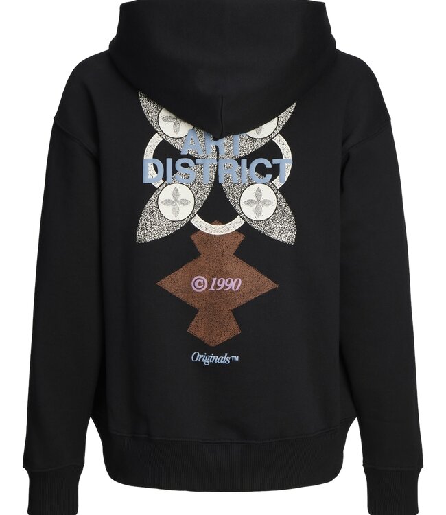 JACK & JONES KIDS Hoodie  ORNOHO BACK PRINT JACK & JONES BLACK