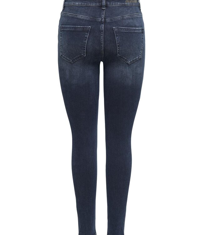 ONLY Broek Jeans BLUSH SKINNY ONLY BLUE BLACK DENIM