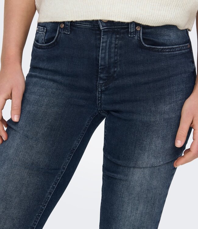 ONLY Broek Jeans BLUSH SKINNY ONLY BLUE BLACK DENIM