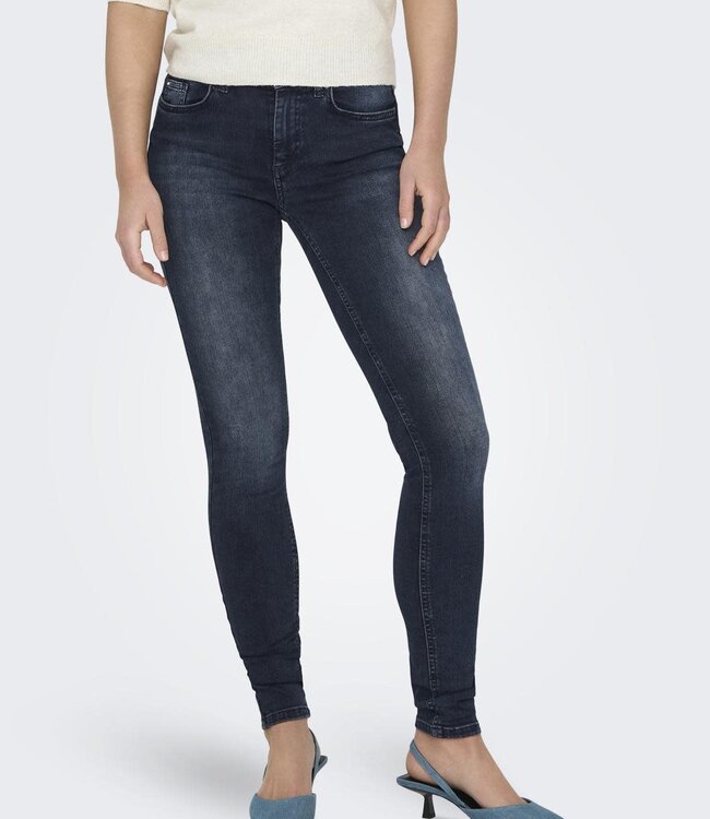 ONLY Broek Jeans BLUSH SKINNY ONLY BLUE BLACK DENIM