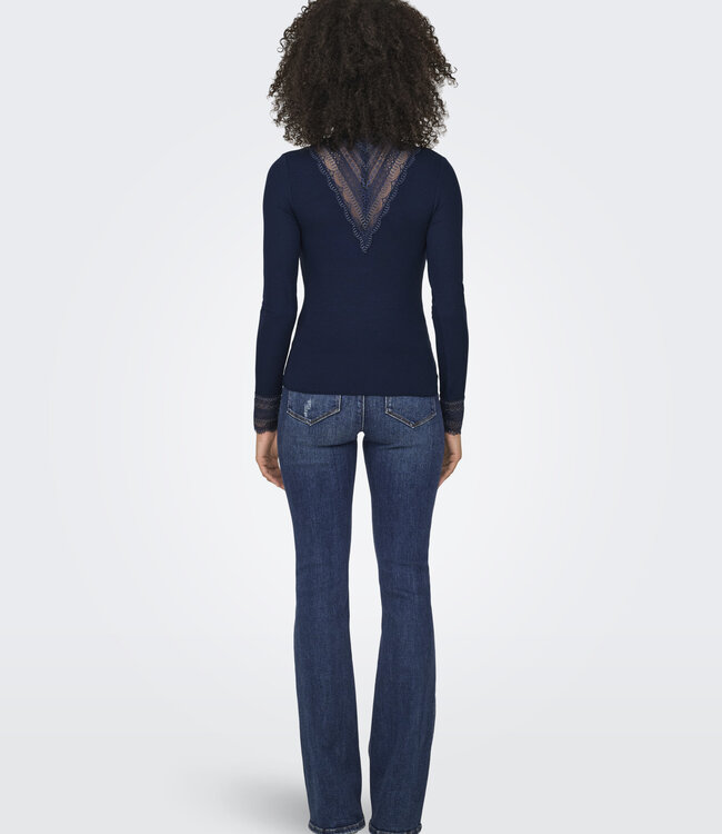 ONLY T-Shirt TILDE Only Dames  (NOOS) NAVY BLAZER