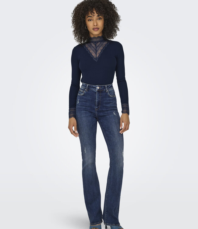 ONLY T-Shirt TILDE Only Dames  (NOOS) NAVY BLAZER