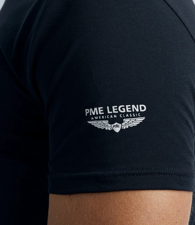 PME LEGEND T shirt 2 Pack V-Hals PME LEGEND DARK SAPPHIRE