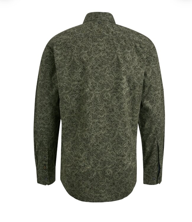 PME LEGEND Hemd PME LEGEND Print on POPLIN STRETCH ROSIN
