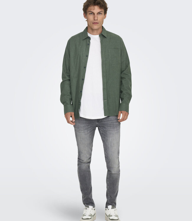 ONLY & SONS HEMD ROAD ONLY & SONS CASTOR GRAY