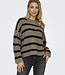 JDY Pull JUSTY STRIPE  JDY  WALNUT/BLACK