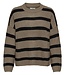 JDY Pull JUSTY STRIPE  JDY  WALNUT/BLACK