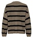 JDY Pull JUSTY STRIPE  JDY  WALNUT/BLACK